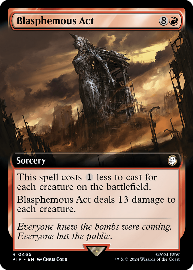 Blasphemous Act (Extended Art) [Fallout] | Good Games Adelaide SA