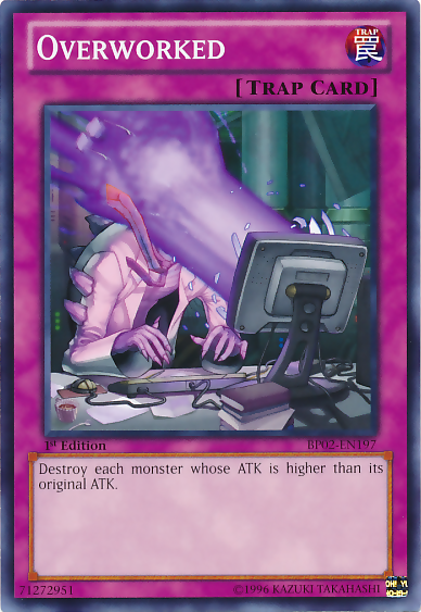 Overworked [BP02-EN197] Common | Good Games Adelaide SA