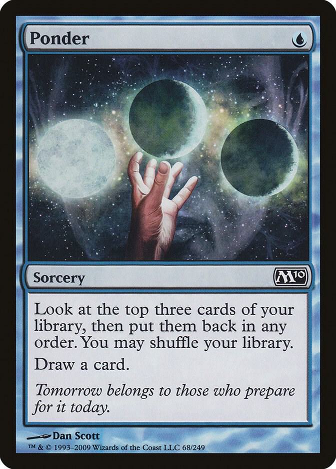 Ponder 68/249 (Magic 2010 (M10))  | Good Games Adelaide SA
