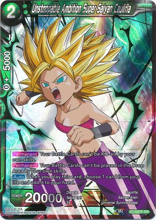 Unstoppable Ambition Super Saiyan Caulifla [BT3-078] | Good Games Adelaide SA