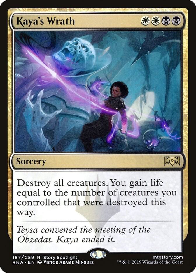 Kaya's Wrath 187 (Ravnica Allegiance)  - Foil | Good Games Adelaide SA