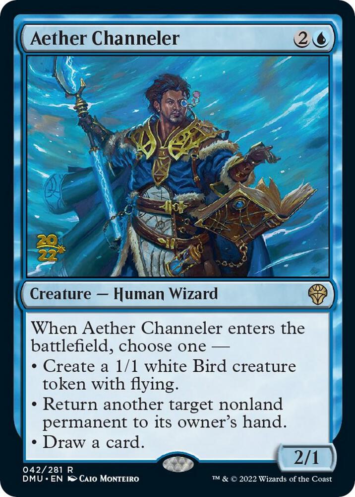 Aether Channeler 42 (Prerelease Cards)  - PreRelease Foil | Good Games Adelaide SA