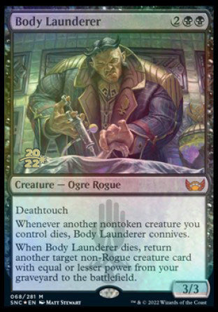 Body Launderer [Streets of New Capenna Prerelease Promos] | Good Games Adelaide SA