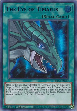 The Eye of Timaeus (Purple) [DLCS-EN007] Ultra Rare | Good Games Adelaide SA