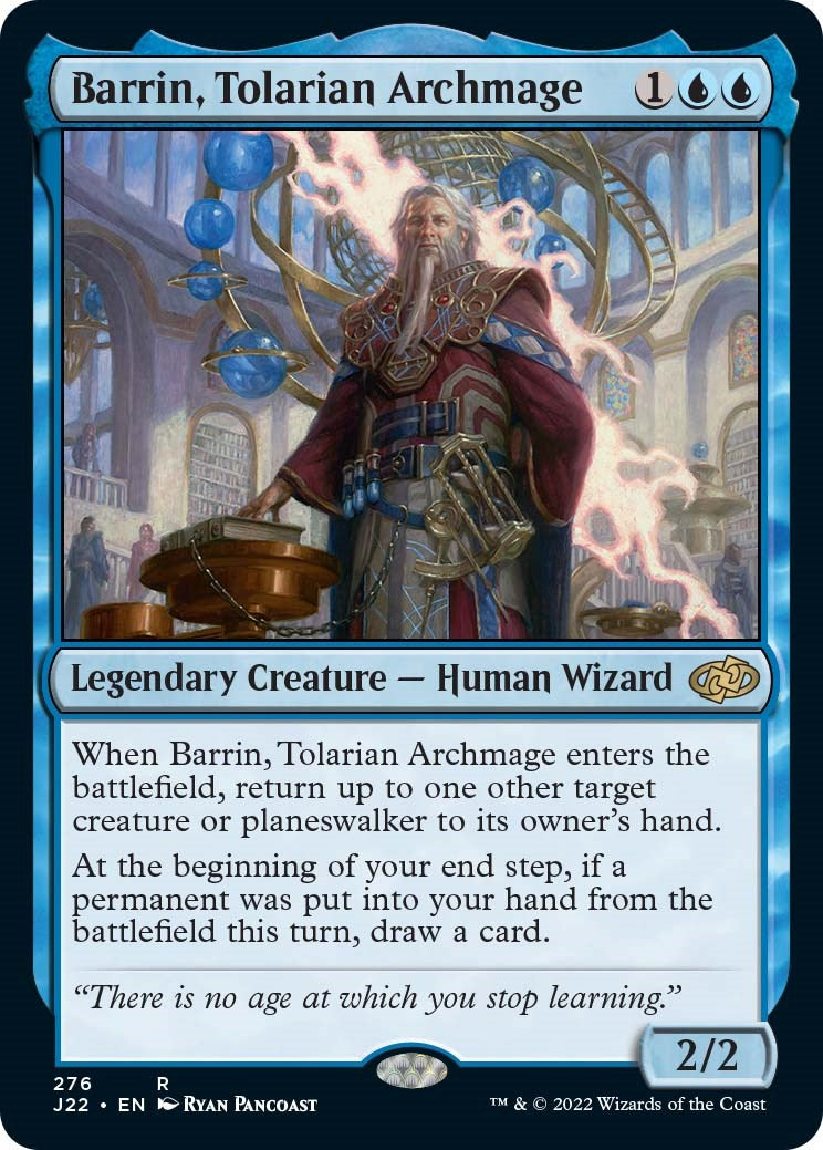 Barrin, Tolarian Archmage [Jumpstart 2022] | Good Games Adelaide SA