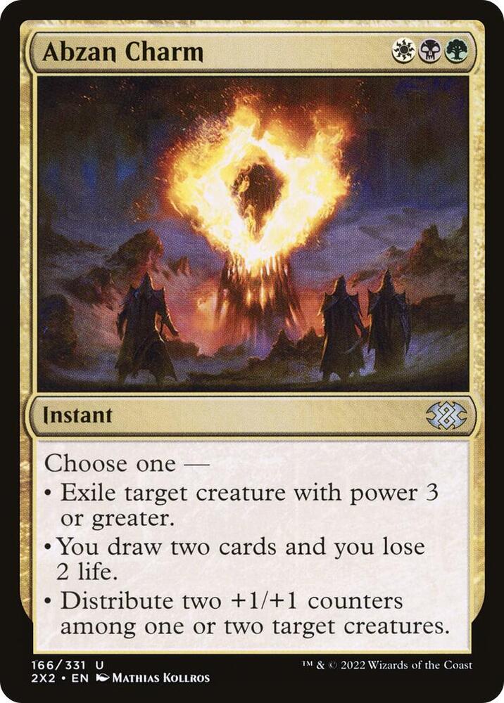 Abzan Charm 166 (Double Masters 2022)  | Good Games Adelaide SA