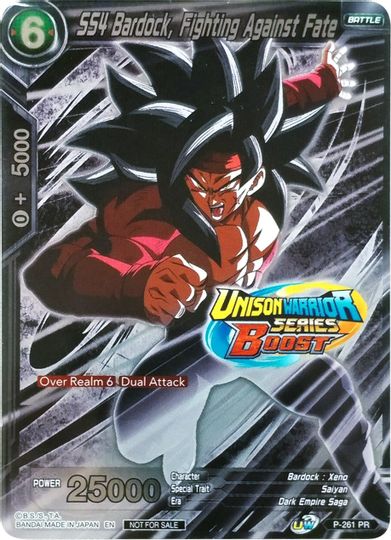 SS4 Bardock, Fighting Against Fate (Event Pack 08) (P-261) [Tournament Promotion Cards] | Good Games Adelaide SA