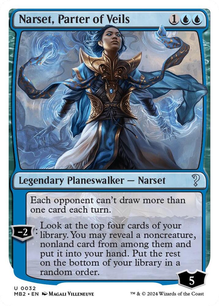 Narset, Parter of Veils 32 (Mystery Booster 2)  | Good Games Adelaide SA
