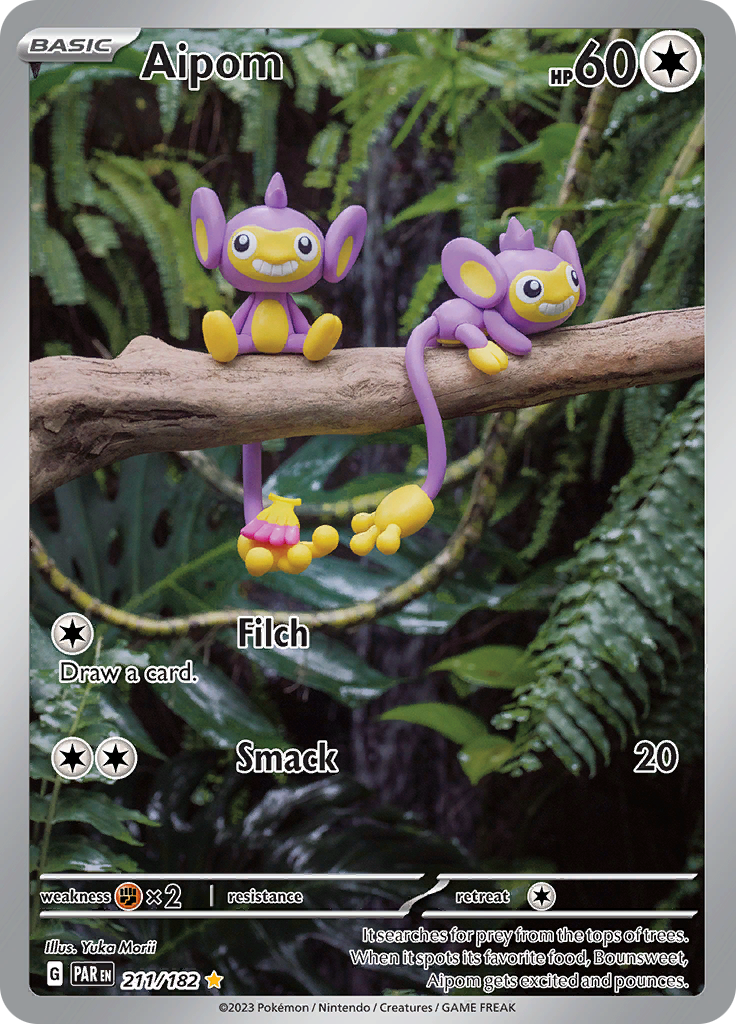 Aipom (211/182) [Scarlet & Violet: Paradox Rift] | Good Games Adelaide SA