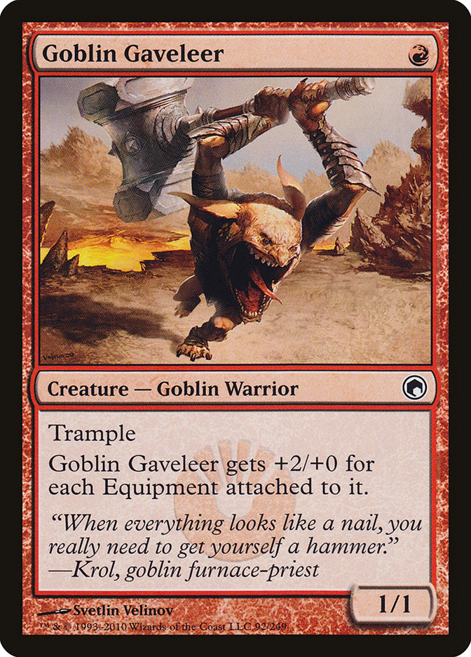 Goblin Gaveleer [Scars of Mirrodin] | Good Games Adelaide SA