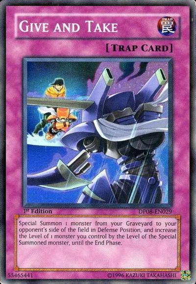 Give and Take [DP08-EN029] Super Rare | Good Games Adelaide SA