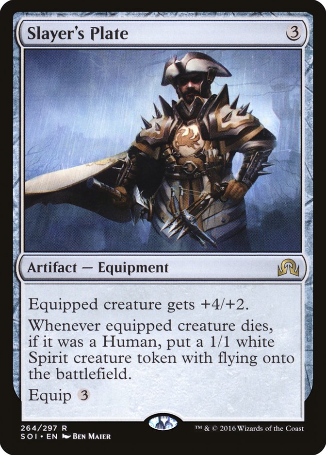 Slayer's Plate 264 (Shadows over Innistrad)  - Foil | Good Games Adelaide SA