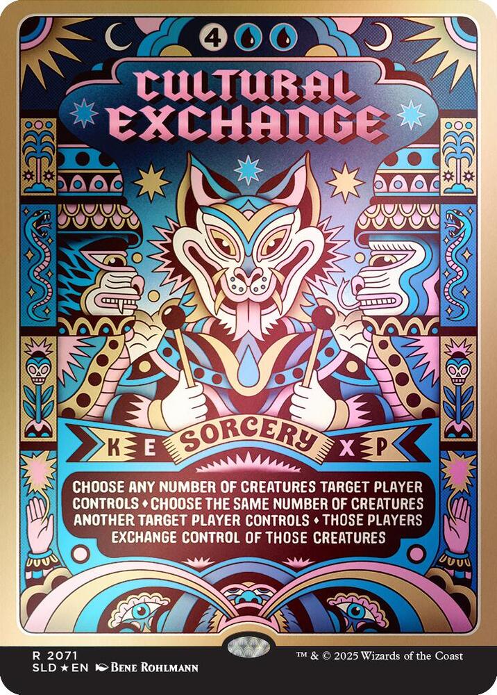 Cultural Exchange Rainbow Foil 2071 (Secret Lair Drop Series)  - Foil | Good Games Adelaide SA