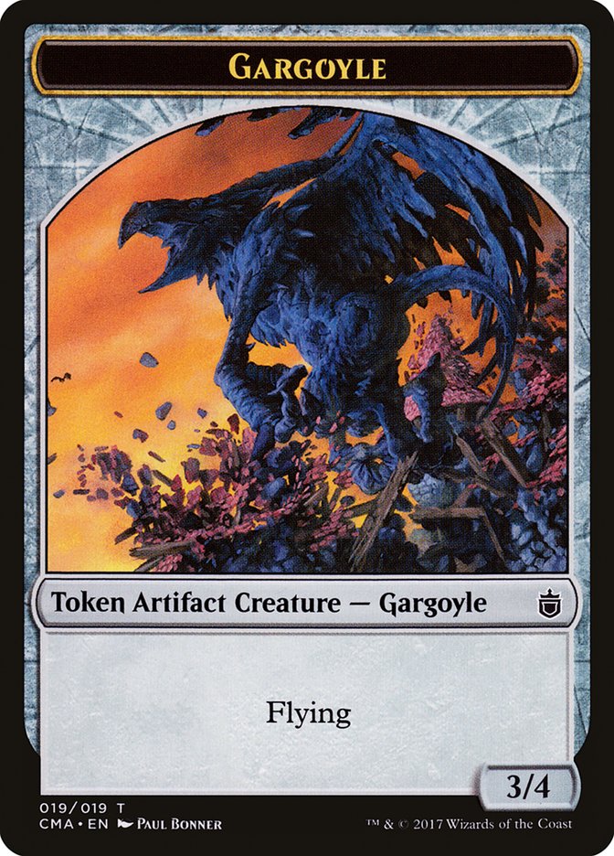 Gargoyle Token (019) [Commander Anthology Tokens] | Good Games Adelaide SA