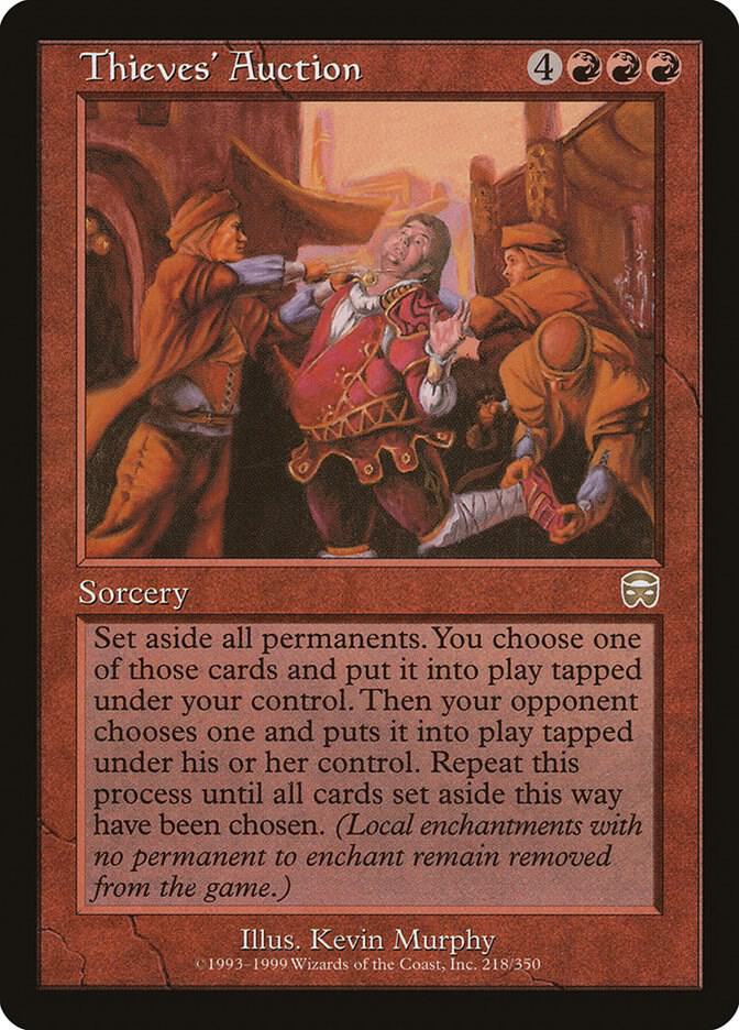 Thieves' Auction 218 (Mercadian Masques)  - Foil | Good Games Adelaide SA