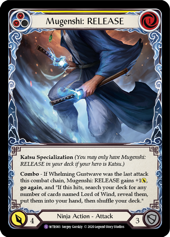 Mugenshi: RELEASE [U-WTR083] Unlimited Rainbow Foil | Good Games Adelaide SA