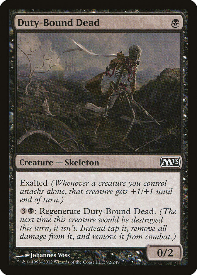 Duty-Bound Dead 92 (Magic 2013 (M13))  | Good Games Adelaide SA