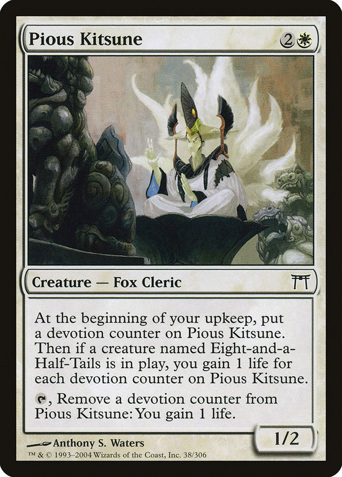 Pious Kitsune 38 (Champions of Kamigawa)  | Good Games Adelaide SA