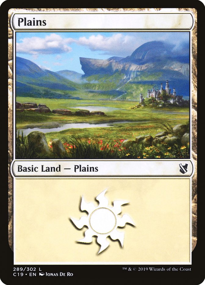 Plains (289) [Commander 2019] | Good Games Adelaide SA