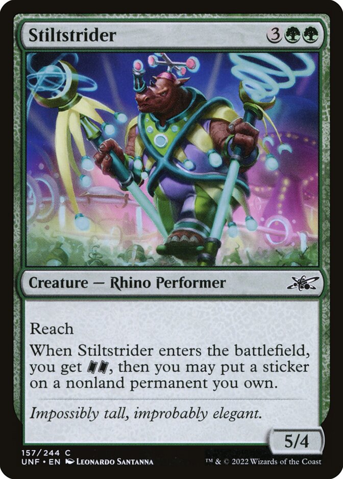 Stiltstrider 157 (Unfinity)  - Foil | Good Games Adelaide SA