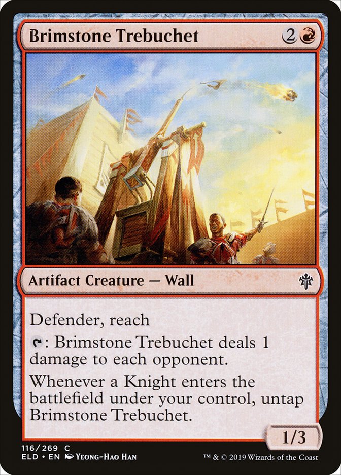 Brimstone Trebuchet 116 (Throne of Eldraine)  | Good Games Adelaide SA