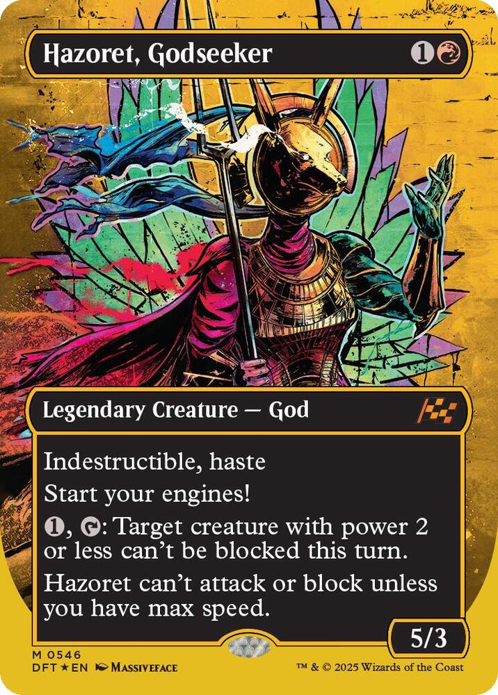 Hazoret, Godseeker 546 (Aetherdrift)  - Foil | Good Games Adelaide SA