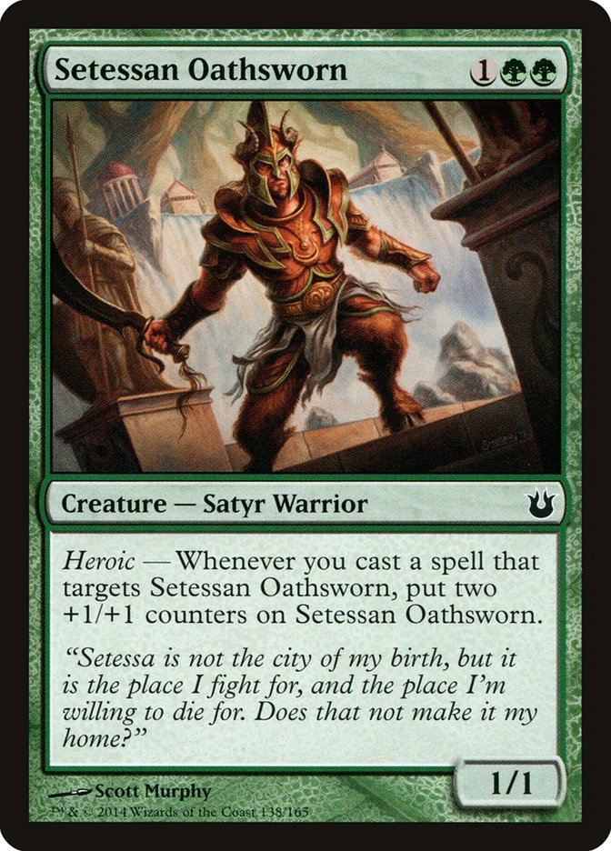 Setessan Oathsworn 138 (Born of the Gods)  - Foil | Good Games Adelaide SA