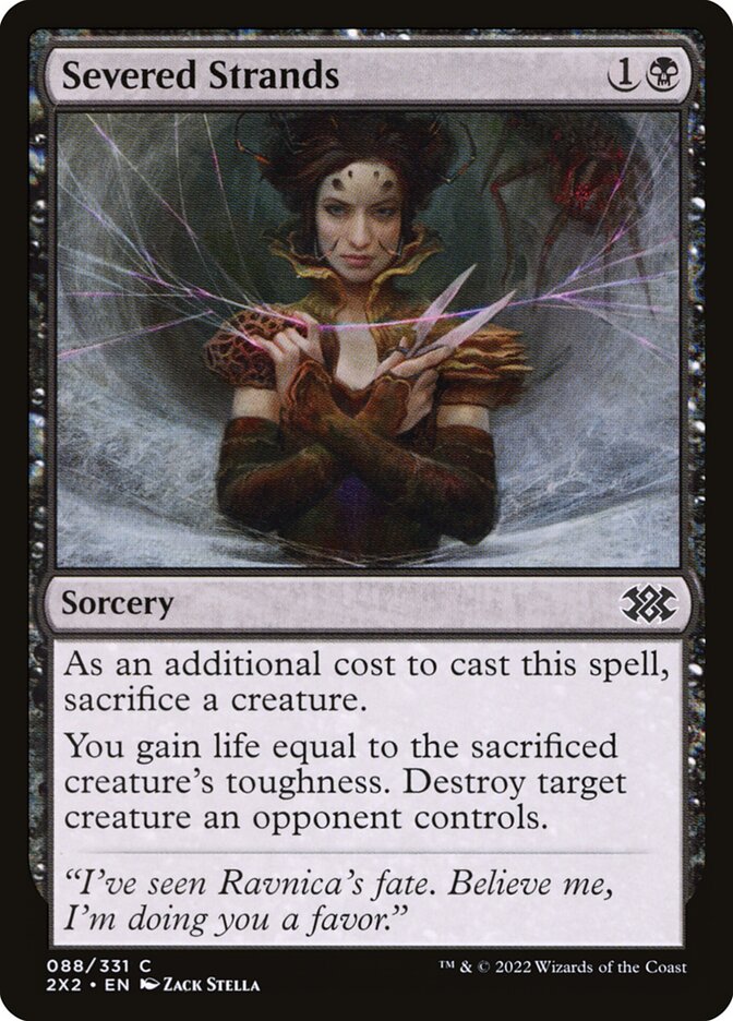 Severed Strands 88 (Double Masters 2022)  - Foil | Good Games Adelaide SA