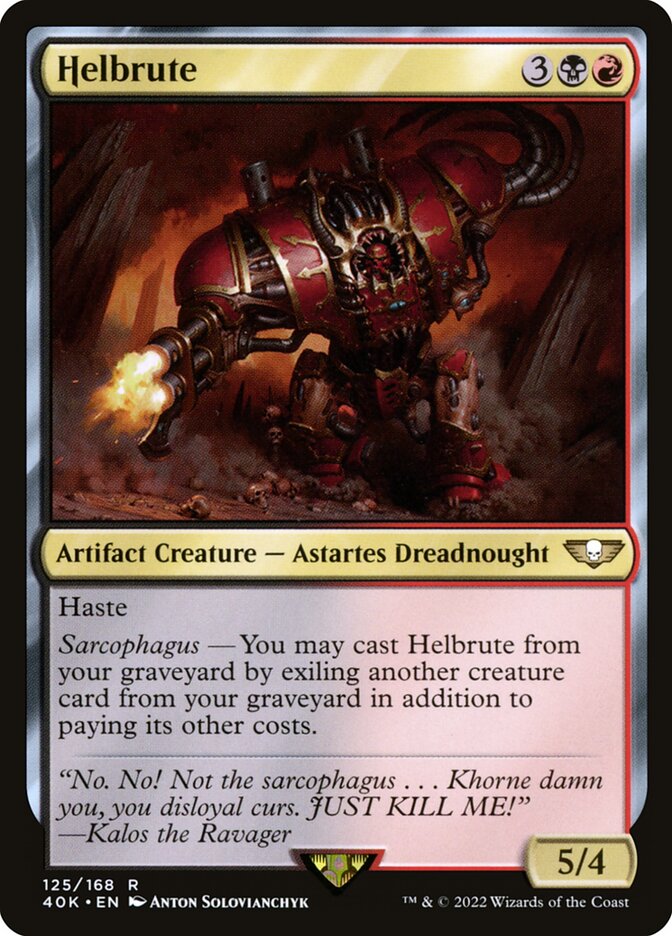 Helbrute 125 (Universes Beyond: Warhammer 40,000)  | Good Games Adelaide SA