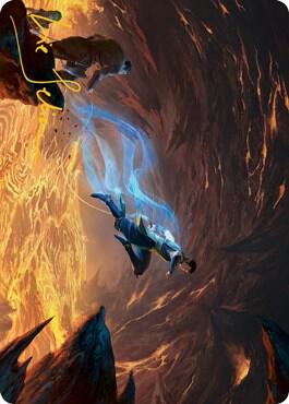 Fly Art Card Gold Stamped Signature 56 (Art Series: Adventures in the Forgotten Realms)  | Good Games Adelaide SA
