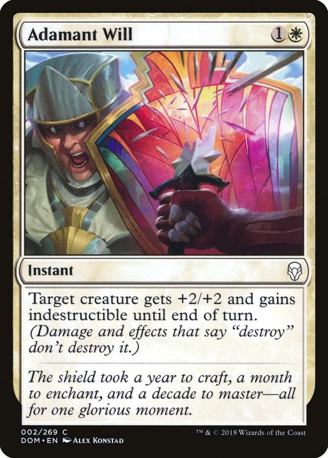 Adamant Will 2 (Dominaria)  | Good Games Adelaide SA
