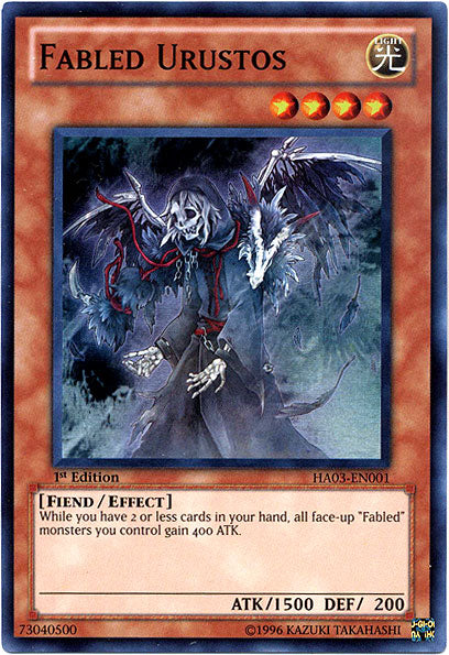 Fabled Urustos [HA03-EN001] Super Rare | Good Games Adelaide SA