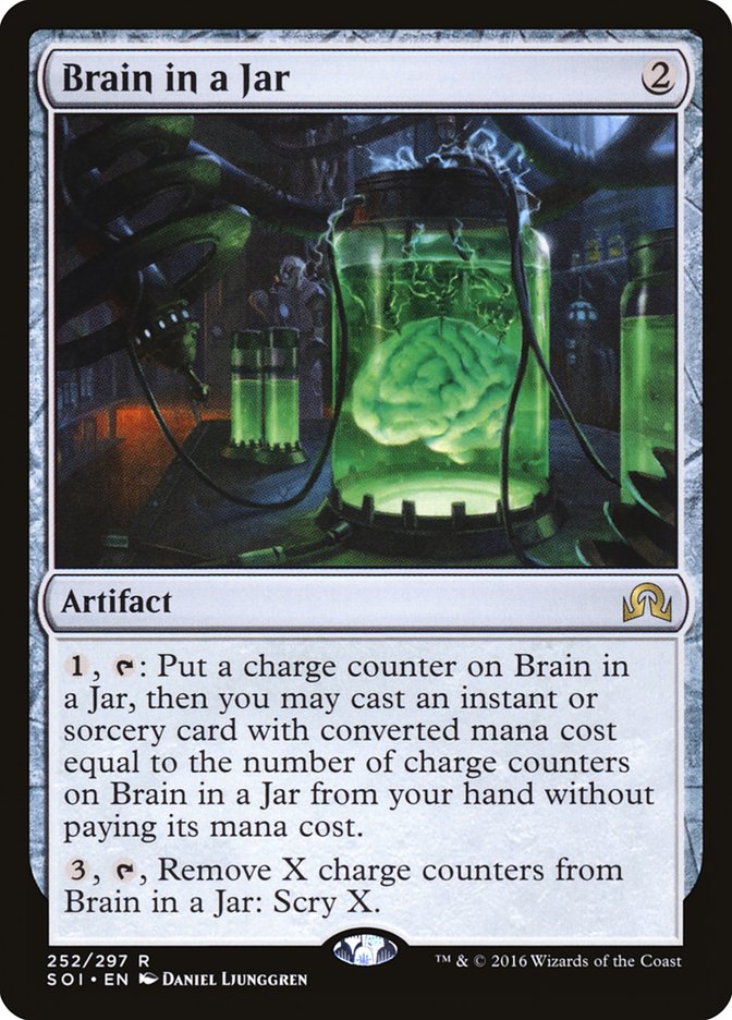 Brain in a Jar 252 (Shadows over Innistrad)  - Foil | Good Games Adelaide SA