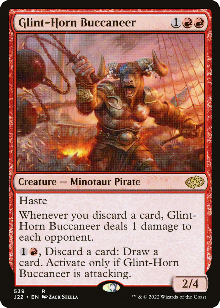Glint-Horn Buccaneer [Jumpstart 2022] | Good Games Adelaide SA