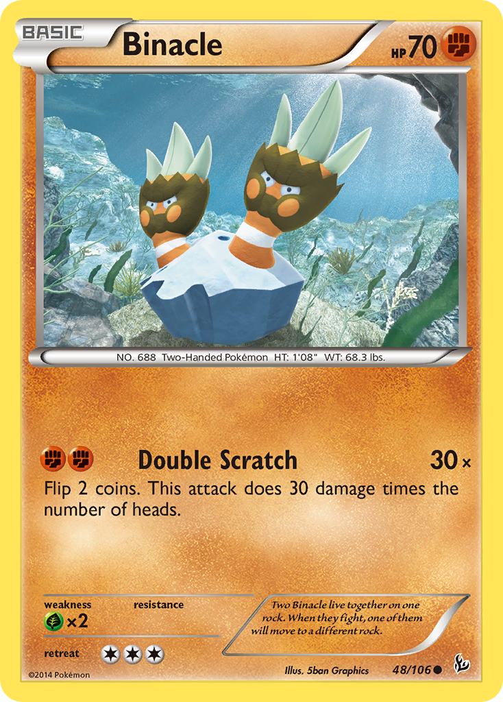 Binacle (48/106) [XY: Flashfire] | Good Games Adelaide SA