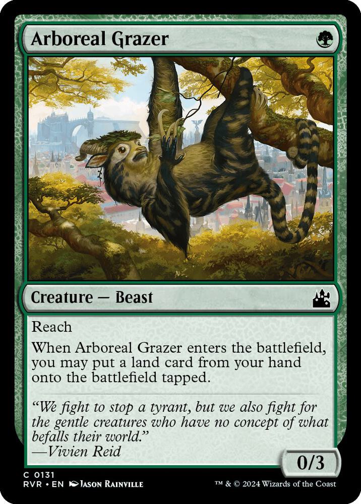 Arboreal Grazer 131 (Ravnica Remastered)  | Good Games Adelaide SA