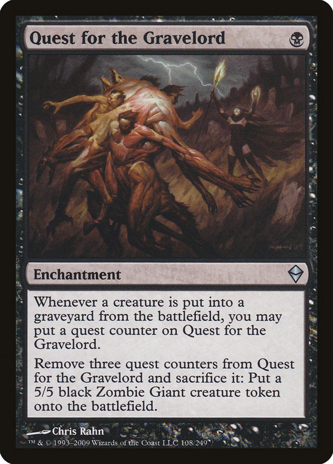 Quest for the Gravelord [Zendikar] | Good Games Adelaide SA