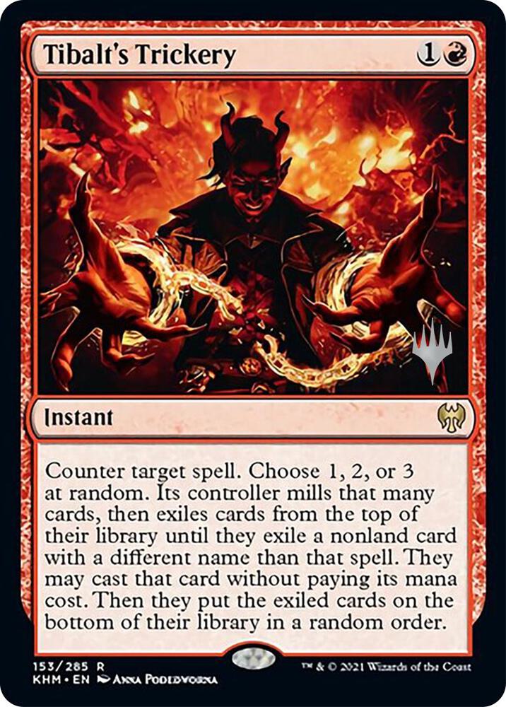 Tibalts Trickery 153 (Promo Pack: Kaldheim)  - Foil | Good Games Adelaide SA