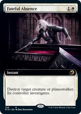 Fateful Absence Extended Art 328 (Innistrad: Midnight Hunt)  | Good Games Adelaide SA