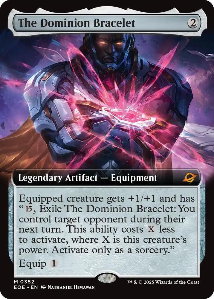 The Dominion Bracelet  352/276 (Edge of Eternities)  - Extended Art Foil | Good Games Adelaide SA