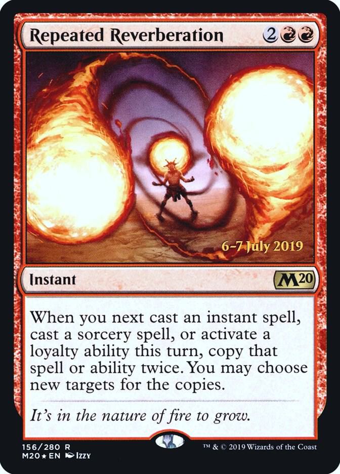 Repeated Reverberation 156 (Prerelease Cards)  - Foil | Good Games Adelaide SA