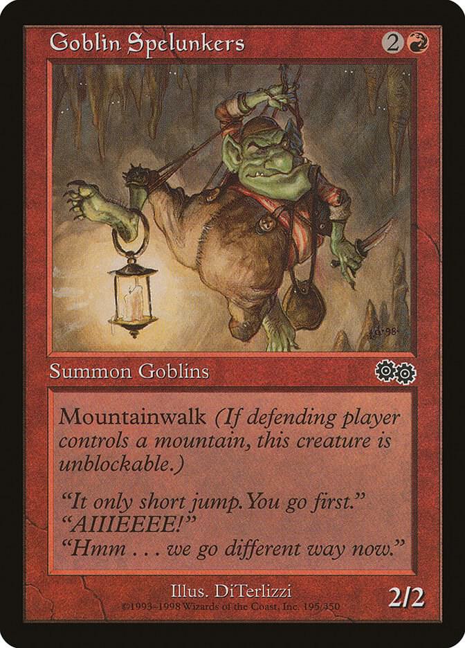 Goblin Spelunkers 195 (Urza's Saga)  | Good Games Adelaide SA
