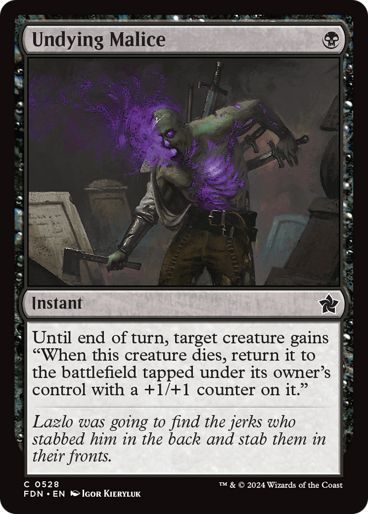 Undying Malice [Foundations] | Good Games Adelaide SA