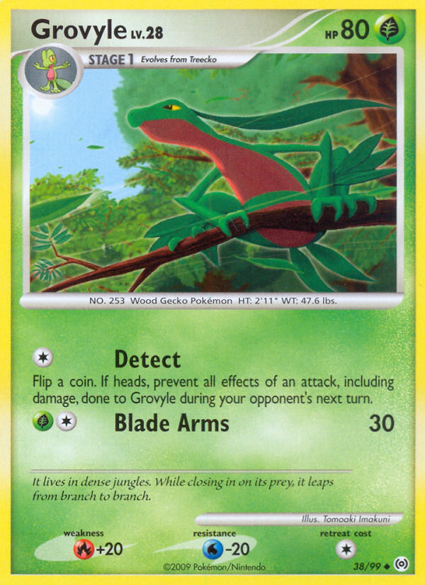 Grovyle (38/99) [Platinum: Arceus] | Good Games Adelaide SA