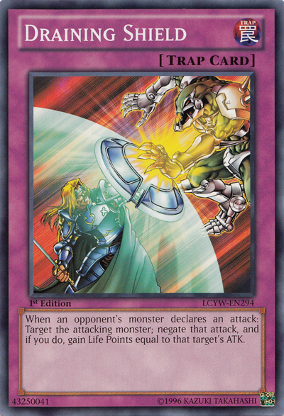 Draining Shield [LCYW-EN294] Common | Good Games Adelaide SA