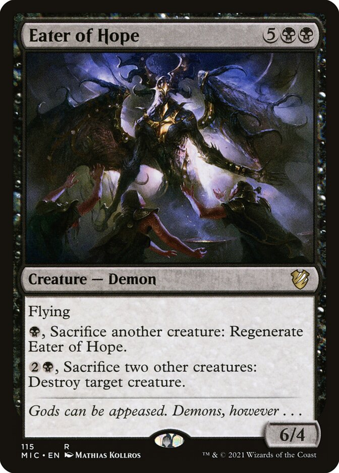 Eater of Hope 115 (Commander: Innistrad: Midnight Hunt)  | Good Games Adelaide SA