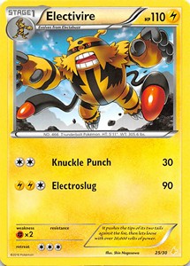 Electivire (25/30) [XY: Trainer Kit 3 - Pikachu Libre] | Good Games Adelaide SA