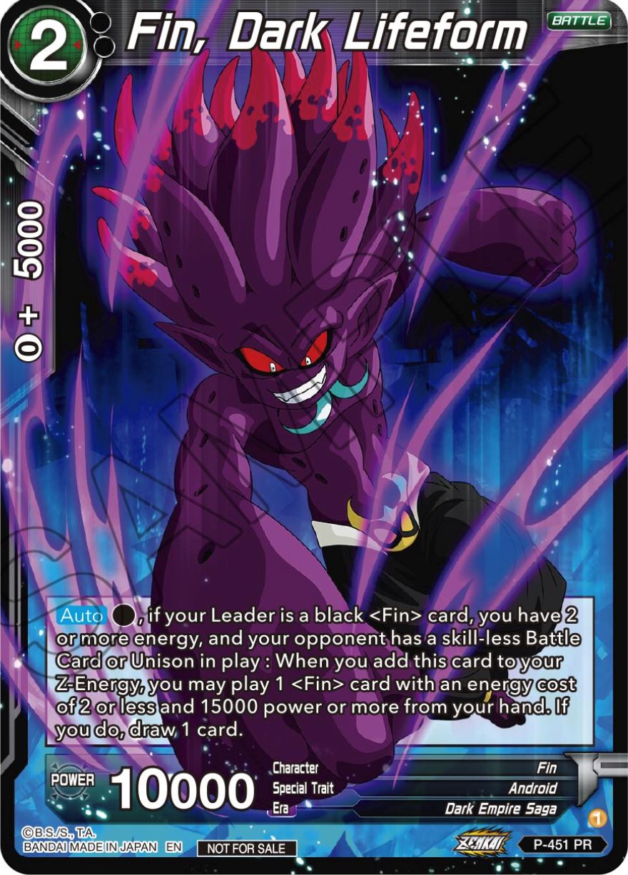 Fin, Dark Lifeform (P-451) [Tournament Promotion Cards] | Good Games Adelaide SA
