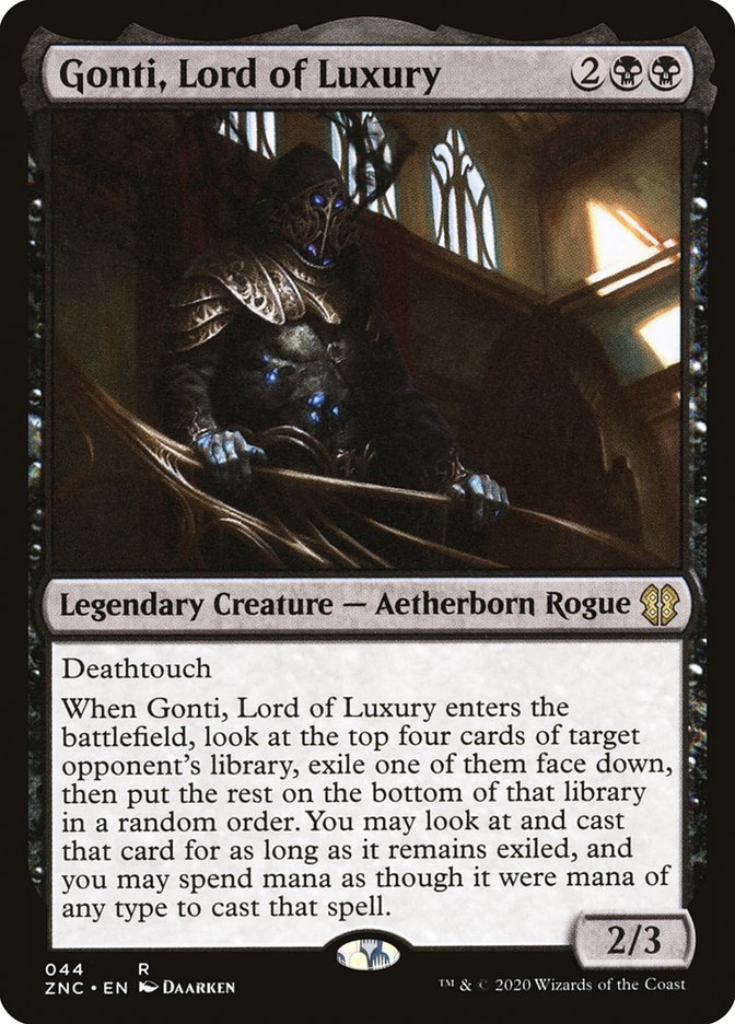 Gonti, Lord of Luxury [Zendikar Rising Commander] | Good Games Adelaide SA