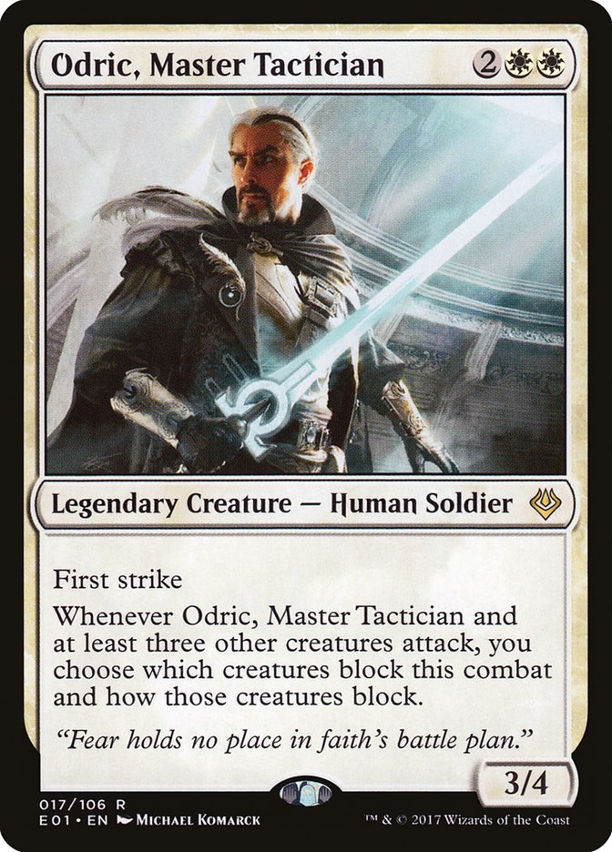 Odric, Master Tactician [Archenemy: Nicol Bolas] | Good Games Adelaide SA